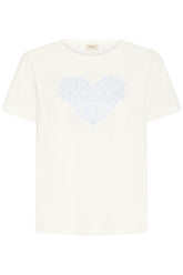 Fransa FRRIASA TEE 1,  Hydrangea Emb / White