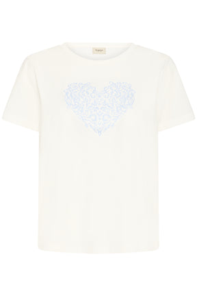 Fransa FRRIASA TEE 1,  Hydrangea Emb / White