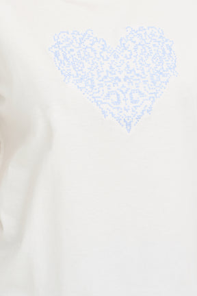 Fransa FRRIASA TEE 1,  Hydrangea Emb / White