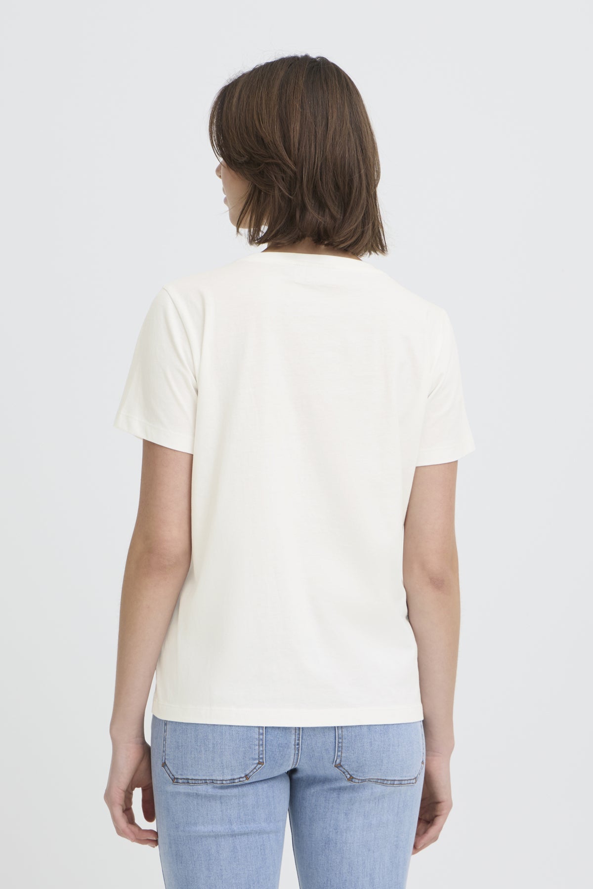 Fransa FRRIASA TEE 1,  Hydrangea Emb / White
