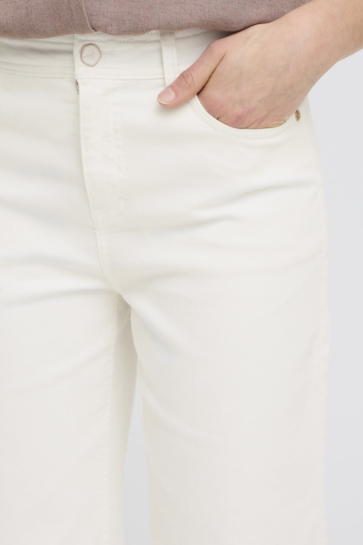 Fransa  FRCHICAGO HANNA JEANS 3, White denim