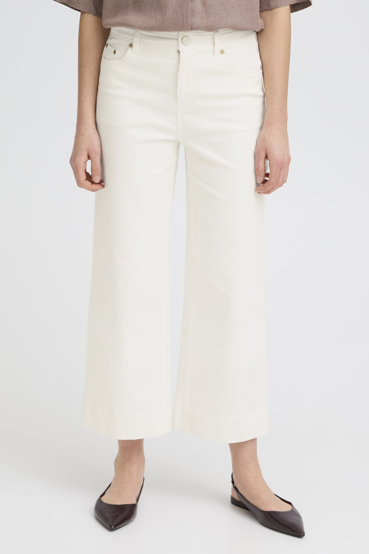 Fransa  FRCHICAGO HANNA JEANS 3, White denim