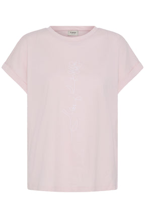 Fransa FRGALI TEE 1, Lotus Flowerline / Pink