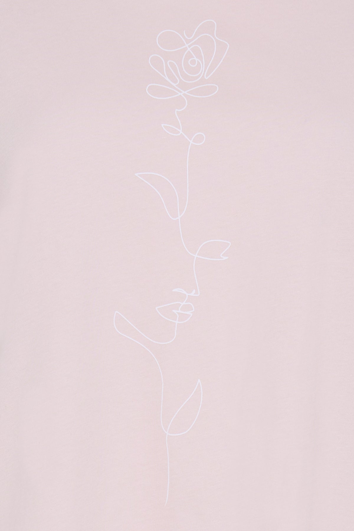 Fransa FRGALI TEE 1, Lotus Flowerline / Pink
