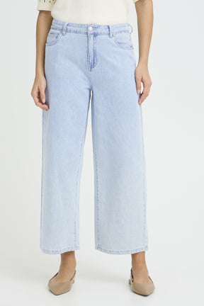 Fransa  FRLISE JEANS 1, Light blue denim
