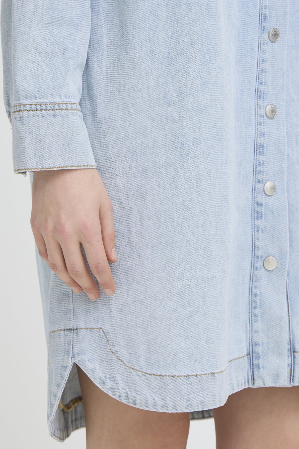 Fransa FRLISE DRESS 1, Light blue denim