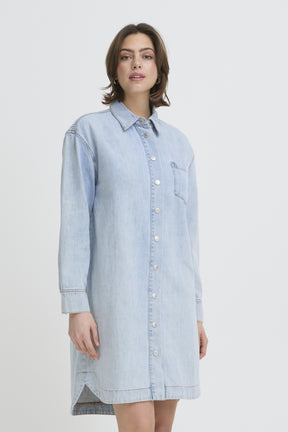 Fransa FRLISE DRESS 1, Light blue denim