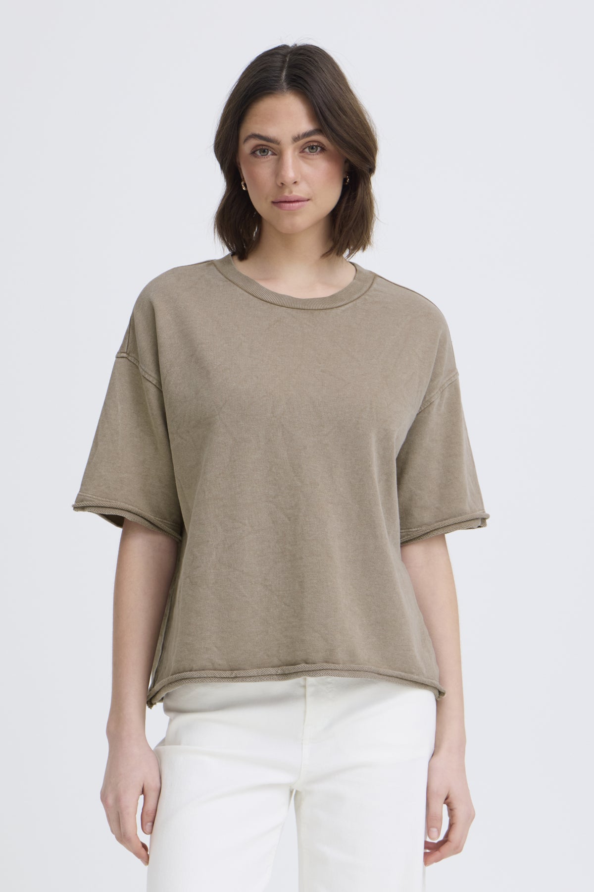 Fransa FRSERAFINA T_SHIRT 2,  MOUNTAIN TRAIL