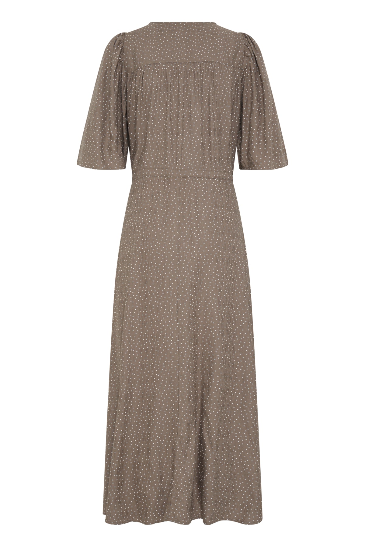 Fransa FRLAYA DRESS 1,  Dot Dots Mountain T. White Dot