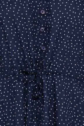 Fransa FRLAYA DRESS 1,  Dot Dots Navy Blazer