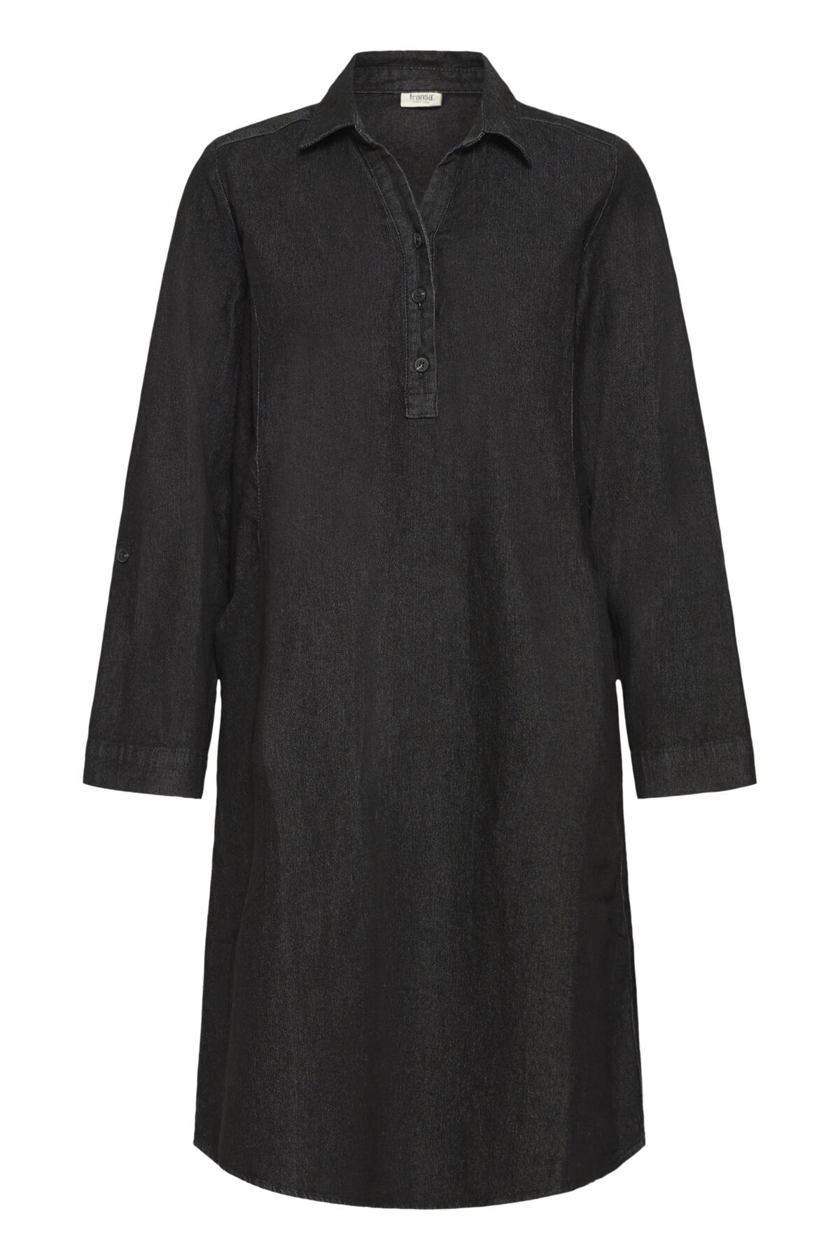 Fransa FRCHI DRESS 1, Black Denim