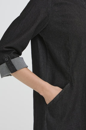 Fransa FRCHI DRESS 1, Black Denim