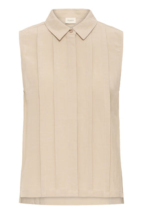 Fransa FRADAH BLOUSE 1, SAVANNAH TAN