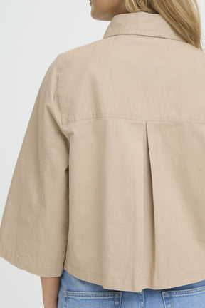 Fransa FRABILENE SHIRT 1, SAVANNAH TAN