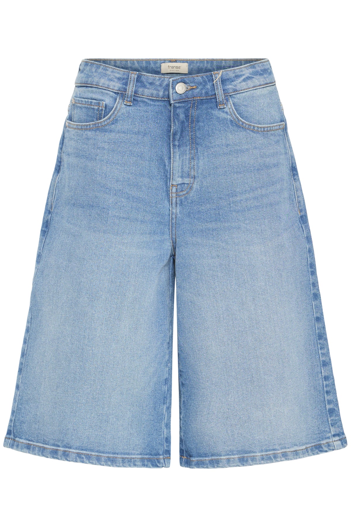 Fransa FRLORELEI SHORTS 1, Mid Blue denim