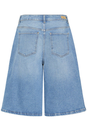 Fransa FRLORELEI SHORTS 1, Mid Blue denim