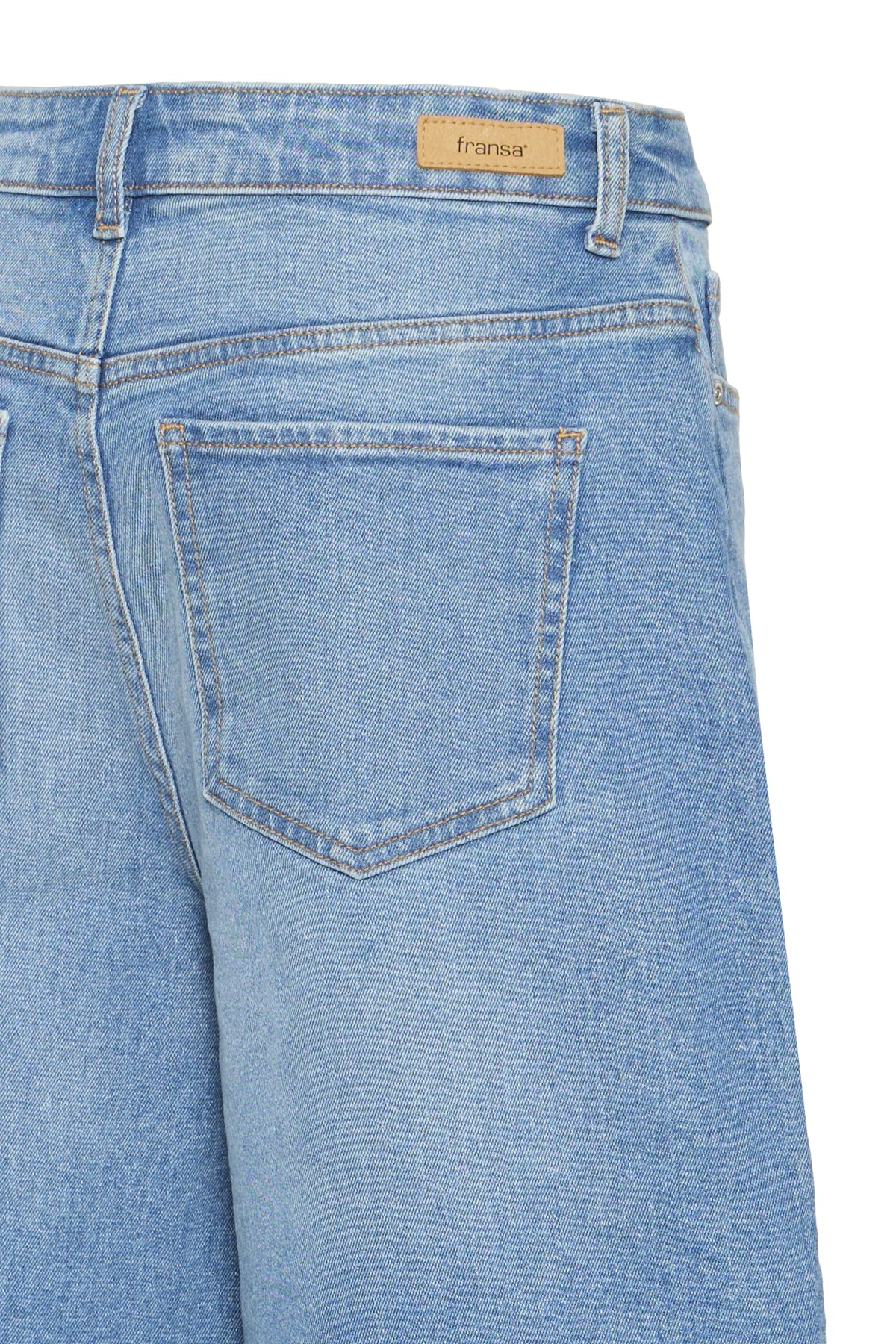 Fransa FRLORELEI SHORTS 1, Mid Blue denim