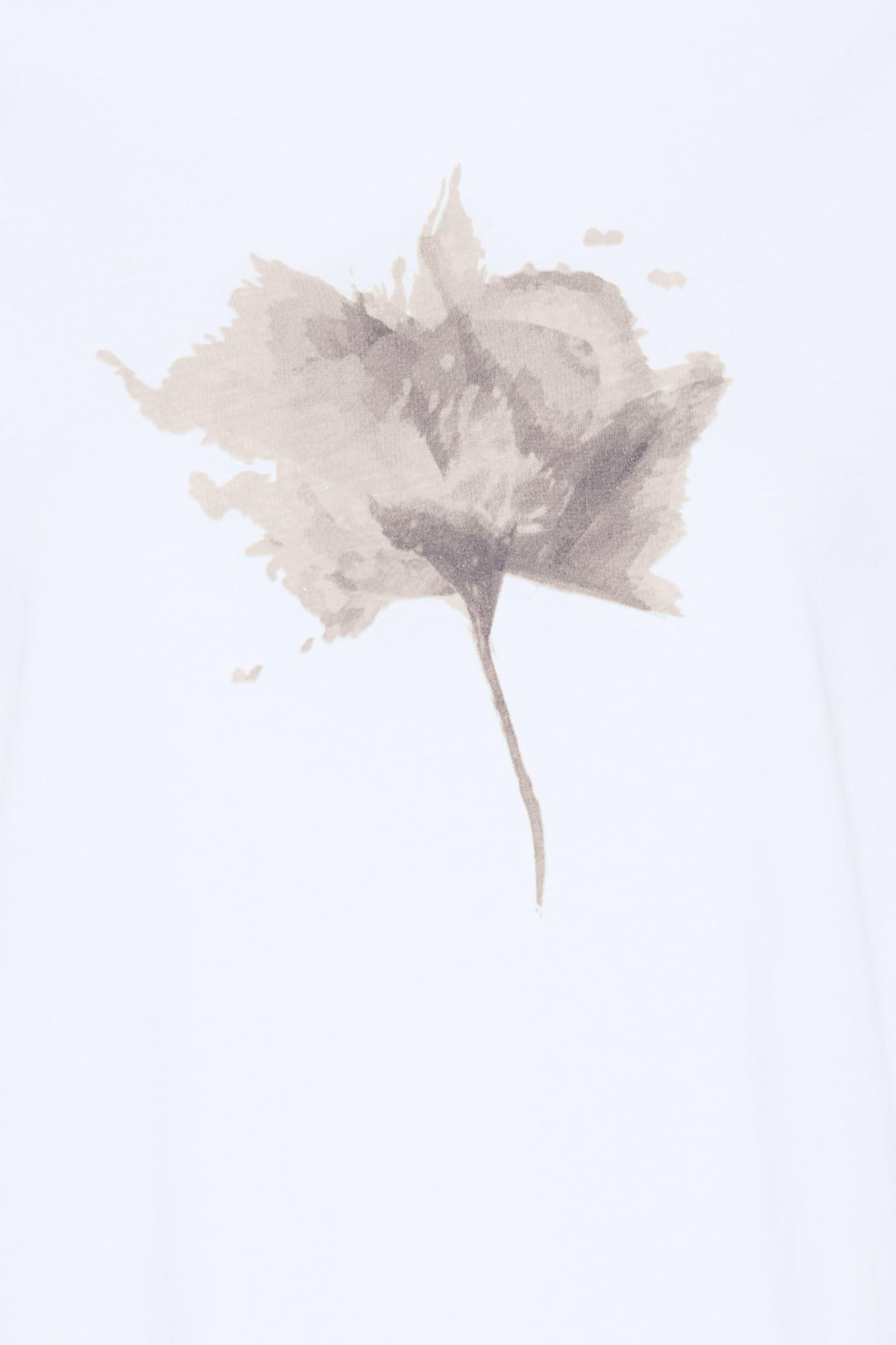 Fransa FRFRANCESCA TEE 1, SAVANNAH TANN FLOWER