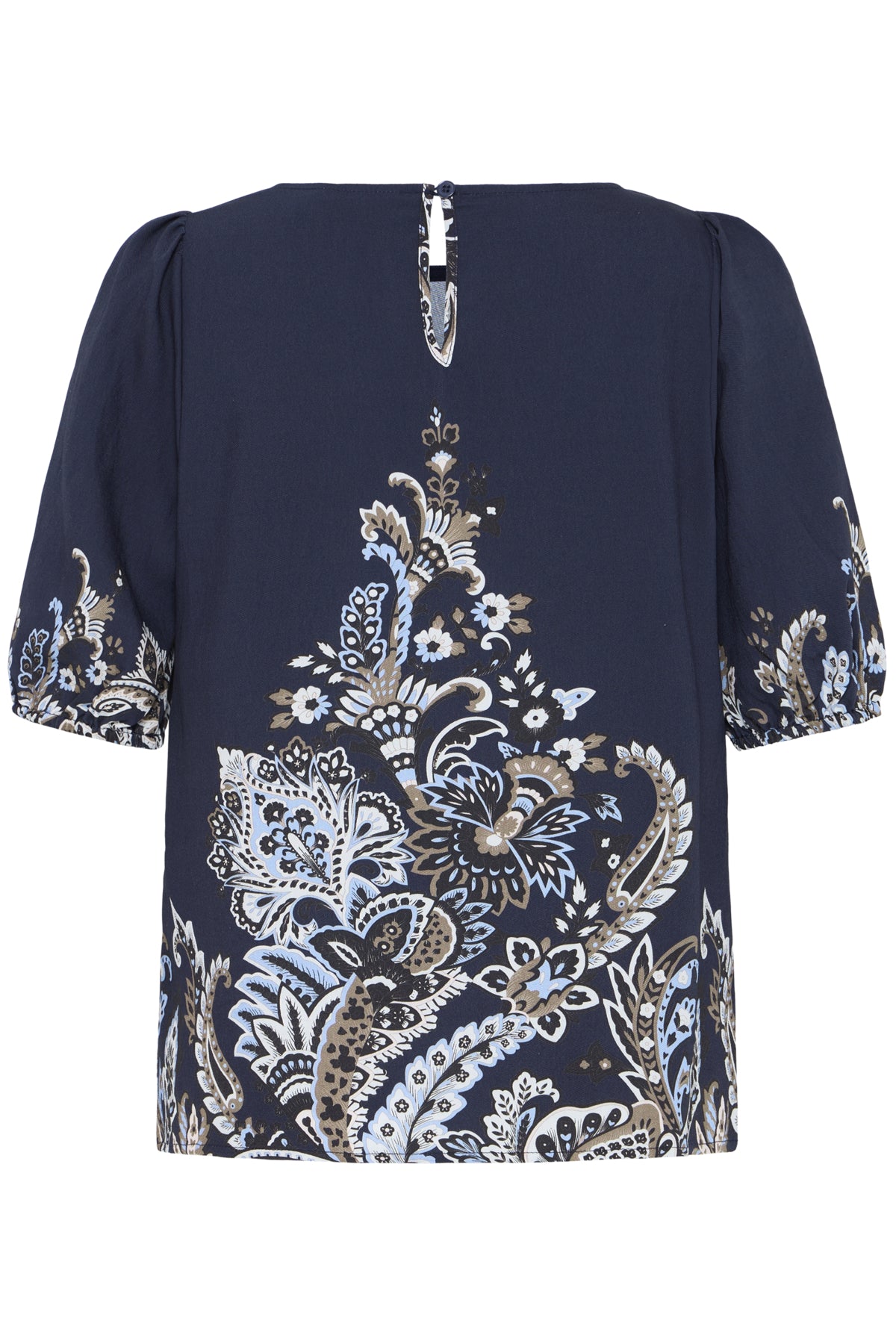 Fransa FRADARA BLOUSE 4, NAVY BLAZER W  PAISLEY