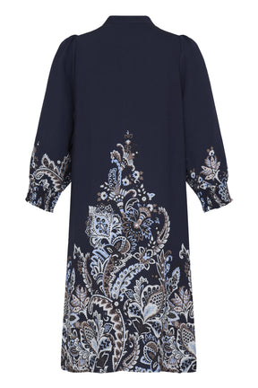 Fransa FRADARA DRESS 2, NAVY BLAZER W PAISLEY