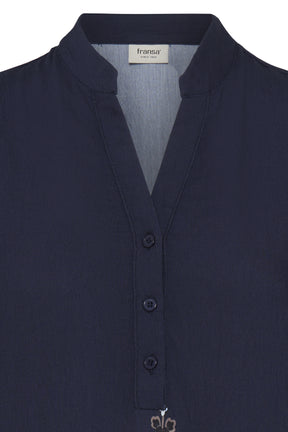 Fransa FRADARA DRESS 2, NAVY BLAZER W PAISLEY