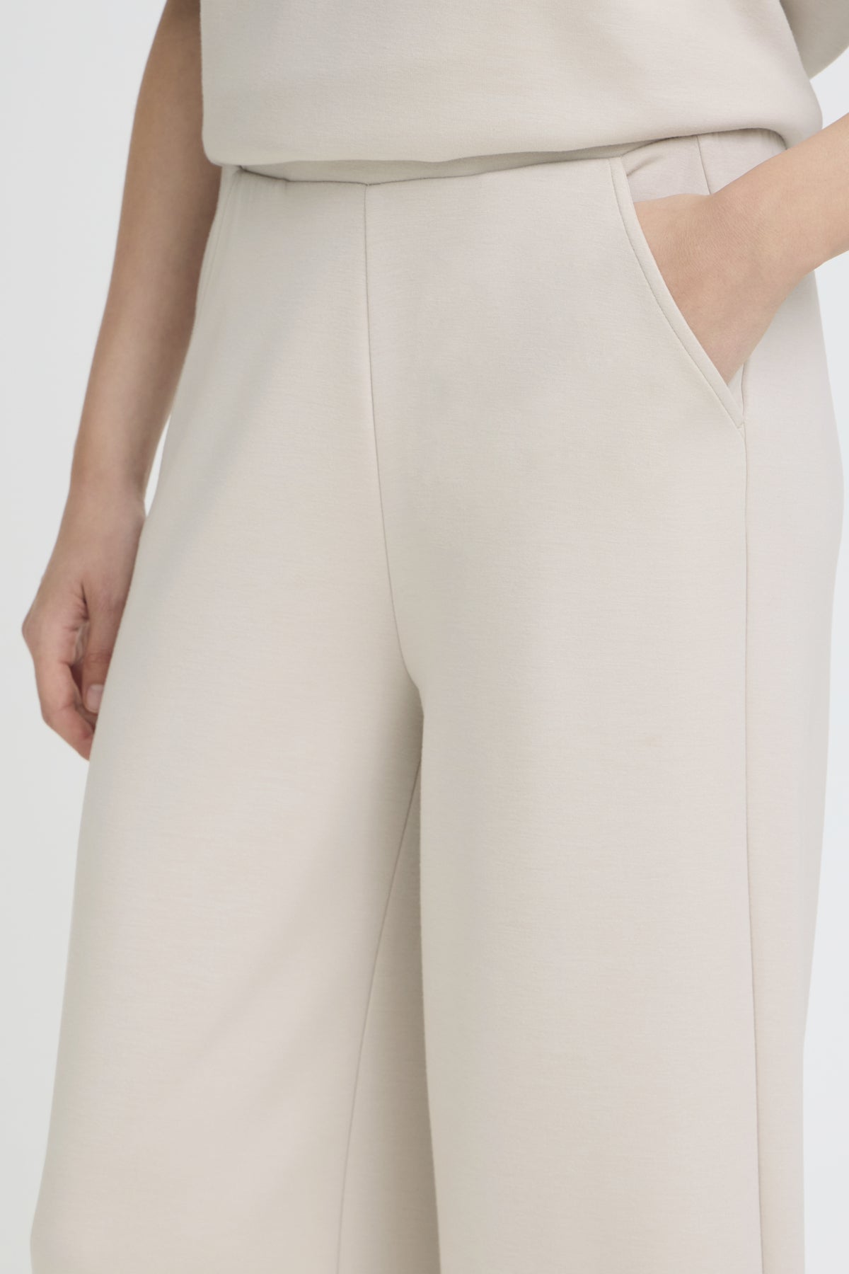 Fransa FRAURORA PANTS 8, Gray Morning