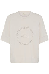 Fransa FRAURORA TEE 4, GRAY MORNING
