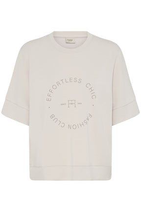 Fransa FRAURORA TEE 4, GRAY MORNING
