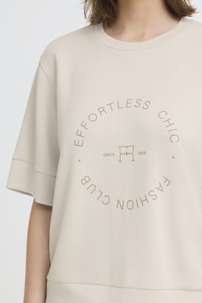 Fransa FRAURORA TEE 4, GRAY MORNING