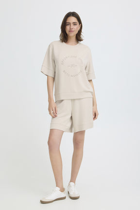 Fransa FRAURORA TEE 4, GRAY MORNING