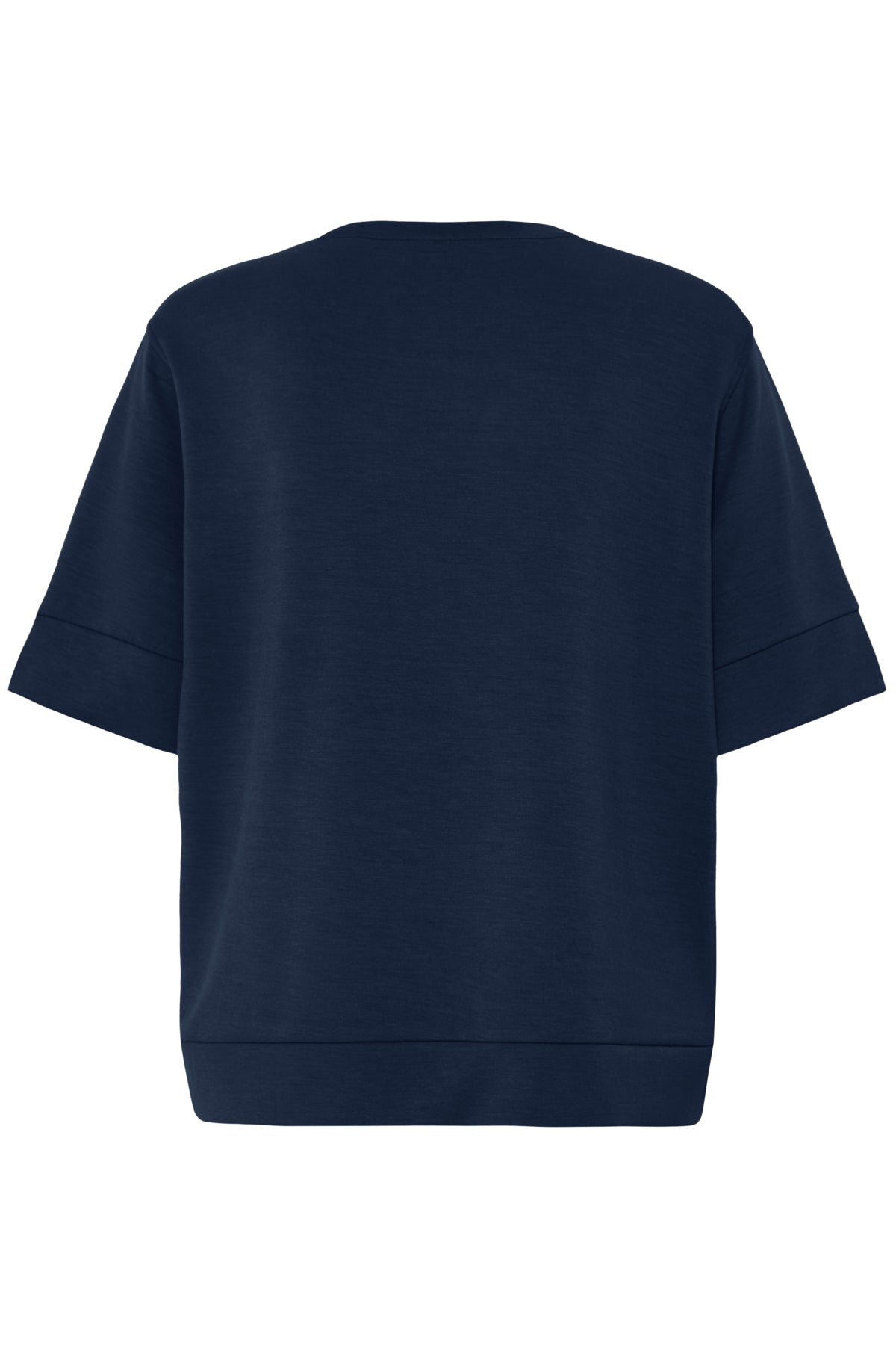 Fransa FRAURORA TEE 4,  NAVY TEXT