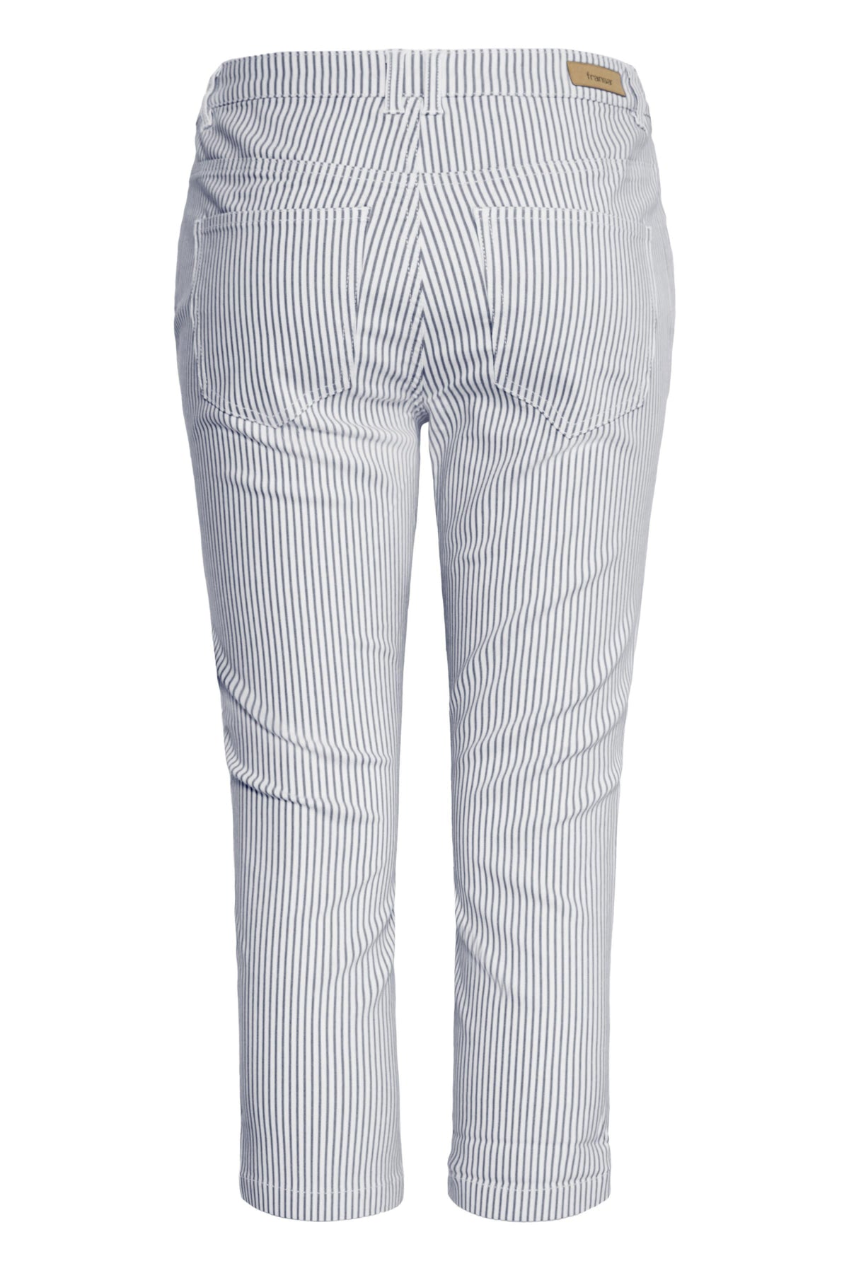 Fransa FRENA TESSA CAPRI 2, BIRCH W. NAVY BLAZER STRIPE