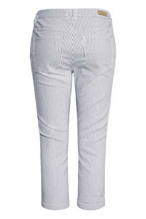 Fransa FRENA TESSA CAPRI 2, BIRCH W. NAVY BLAZER STRIPE