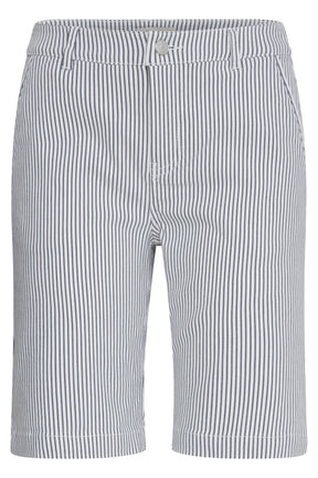 Fransa FRENA SHORTS 2, BIRCH W. NAVY STRIPE