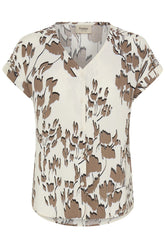 Fransa FRHEAT BLOUSE 3, MOUNTAIN TRAIL