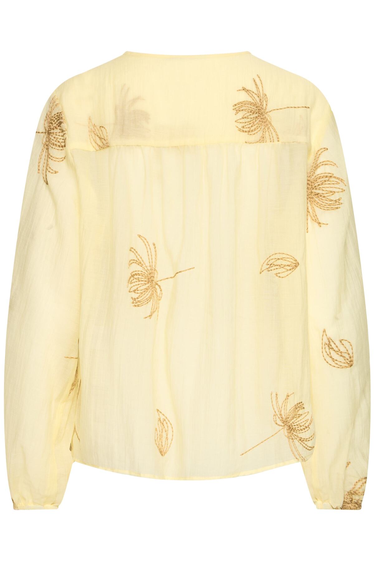 Fransa FRWINA SHIRT 1, PASTEL YELLOW