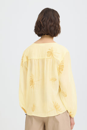 Fransa FRWINA SHIRT 1, PASTEL YELLOW