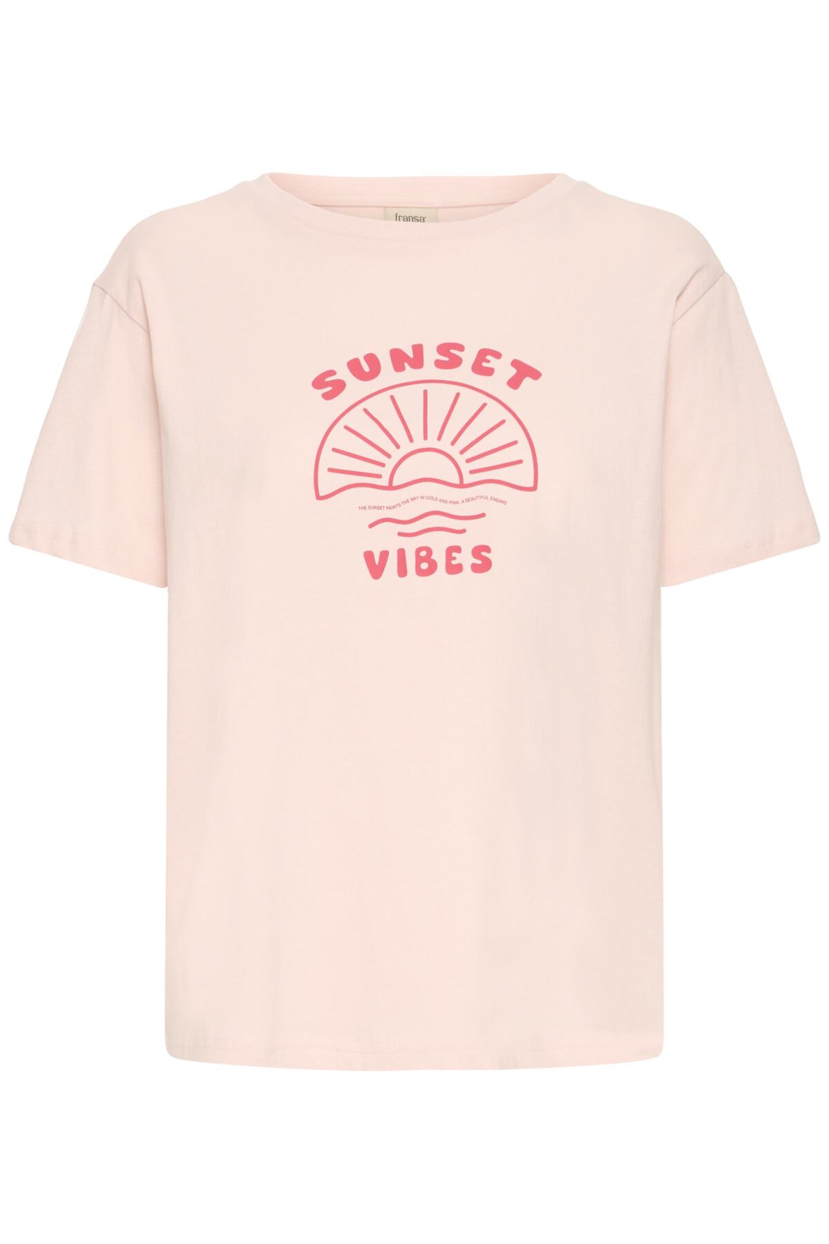 Fransa FRZELDA TEE 1, SUNSET - LOTUS