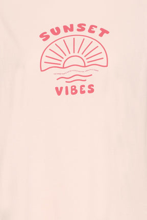 Fransa FRZELDA TEE 1, SUNSET - LOTUS