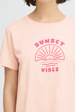 Fransa FRZELDA TEE 1, SUNSET - LOTUS