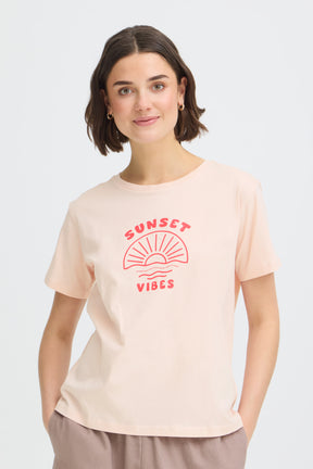 Fransa FRZELDA TEE 1, SUNSET - LOTUS