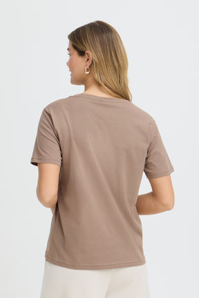 Fransa FRZELDA TEE 1,  SHELL MOUNTAIN