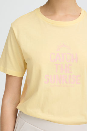 Fransa FRZELDA TEE 1, CATCH SUNRISE YELLOW
