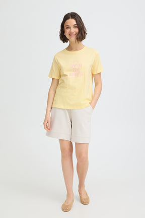 Fransa FRZELDA TEE 1, CATCH SUNRISE YELLOW