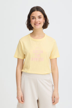 Fransa FRZELDA TEE 1, CATCH SUNRISE YELLOW