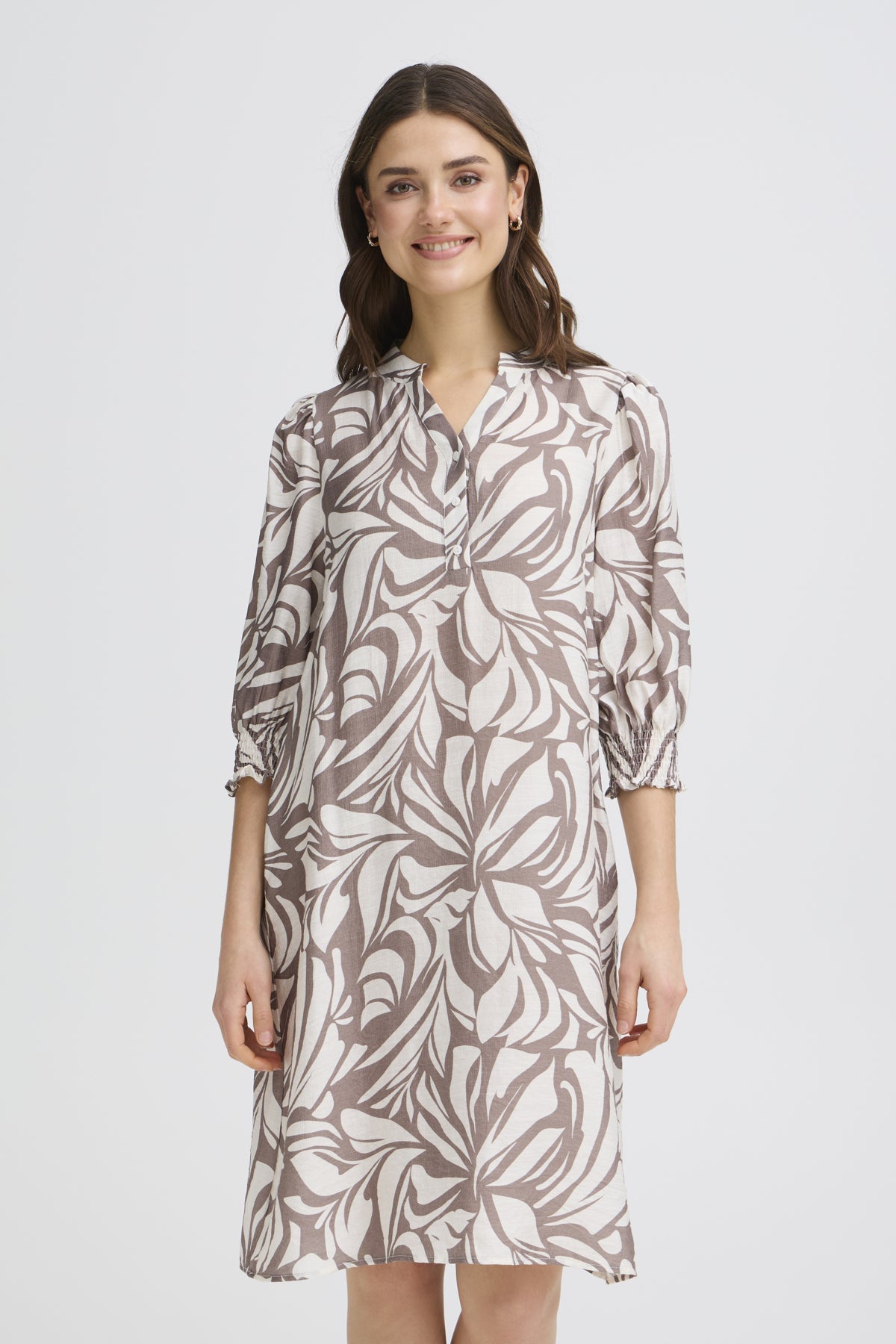 Fransa FRARIANA DRESS 21, FLORAL REVERIE W TRAIL