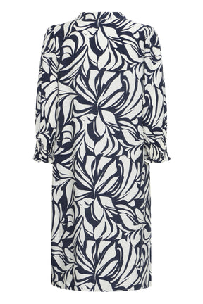 Fransa FRARIANA DRESS 21, FLORAL REVERIE NAVY