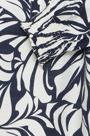 Fransa FRARIANA DRESS 21, FLORAL REVERIE NAVY
