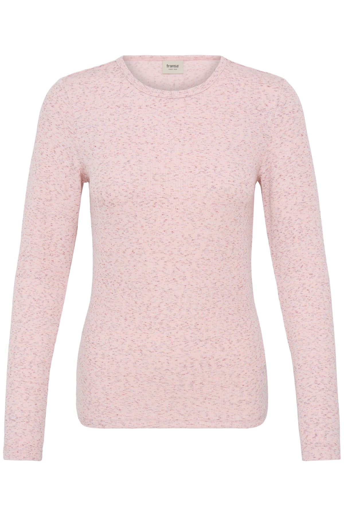 Fransa FRJAVINA TEE 1,  Silver Pink Melange