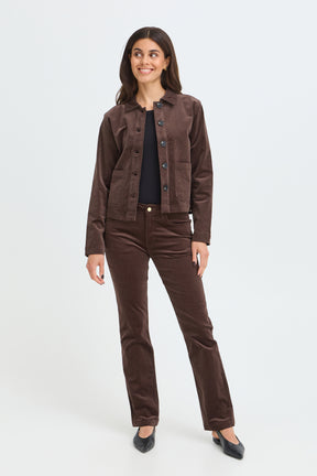 Fransa FRTEAN TESSA PANTS 2, Hot Fudge
